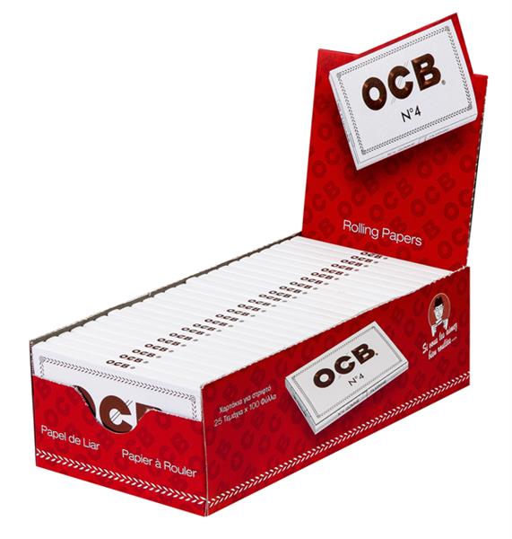 OCB Weiß kurz N° 4 Papier (Doppel)