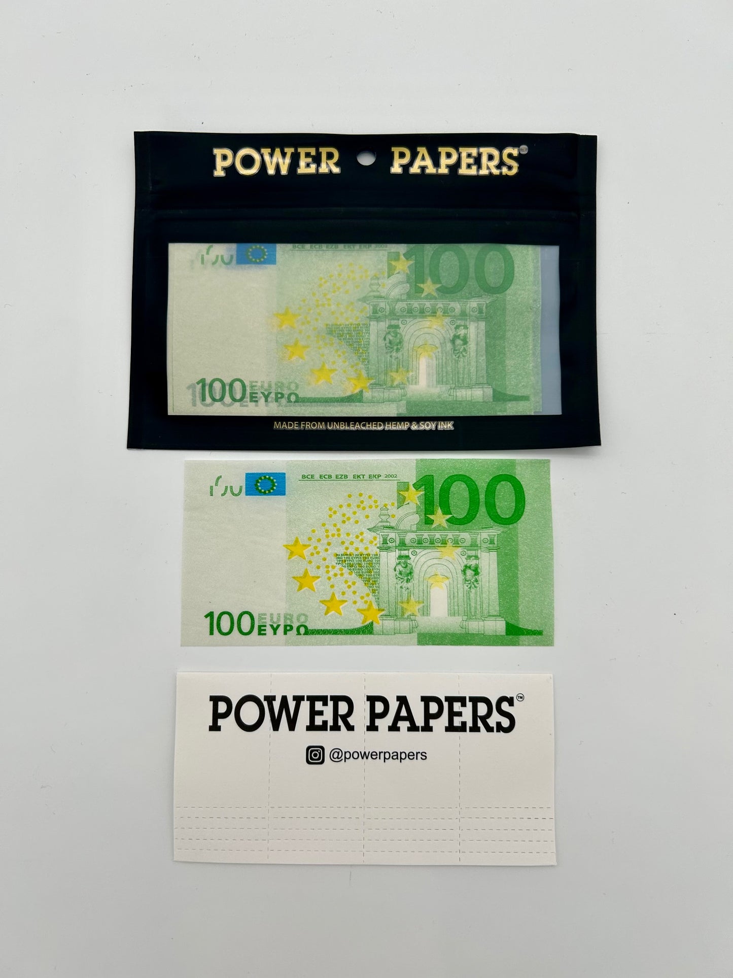 Power Papers 100 EURO Super King Size + Tips