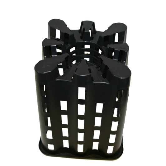 Topf Multi, viereckig, schwarz, 20 x 20 x 25,5 cm, 6,5 L
