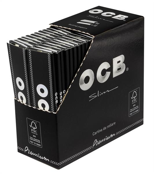 OCB Slim Premium KS 'Schwarz'