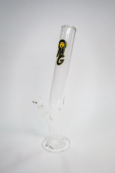 BDM-10 Highline Glasbong OMG mit Knick im Rohr NS18,8, Ø50mm, Höhe:44cm