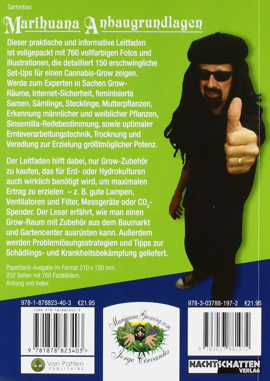 Buch "Jorge Cervantes - Marihuana Anbaugrundlagen"
