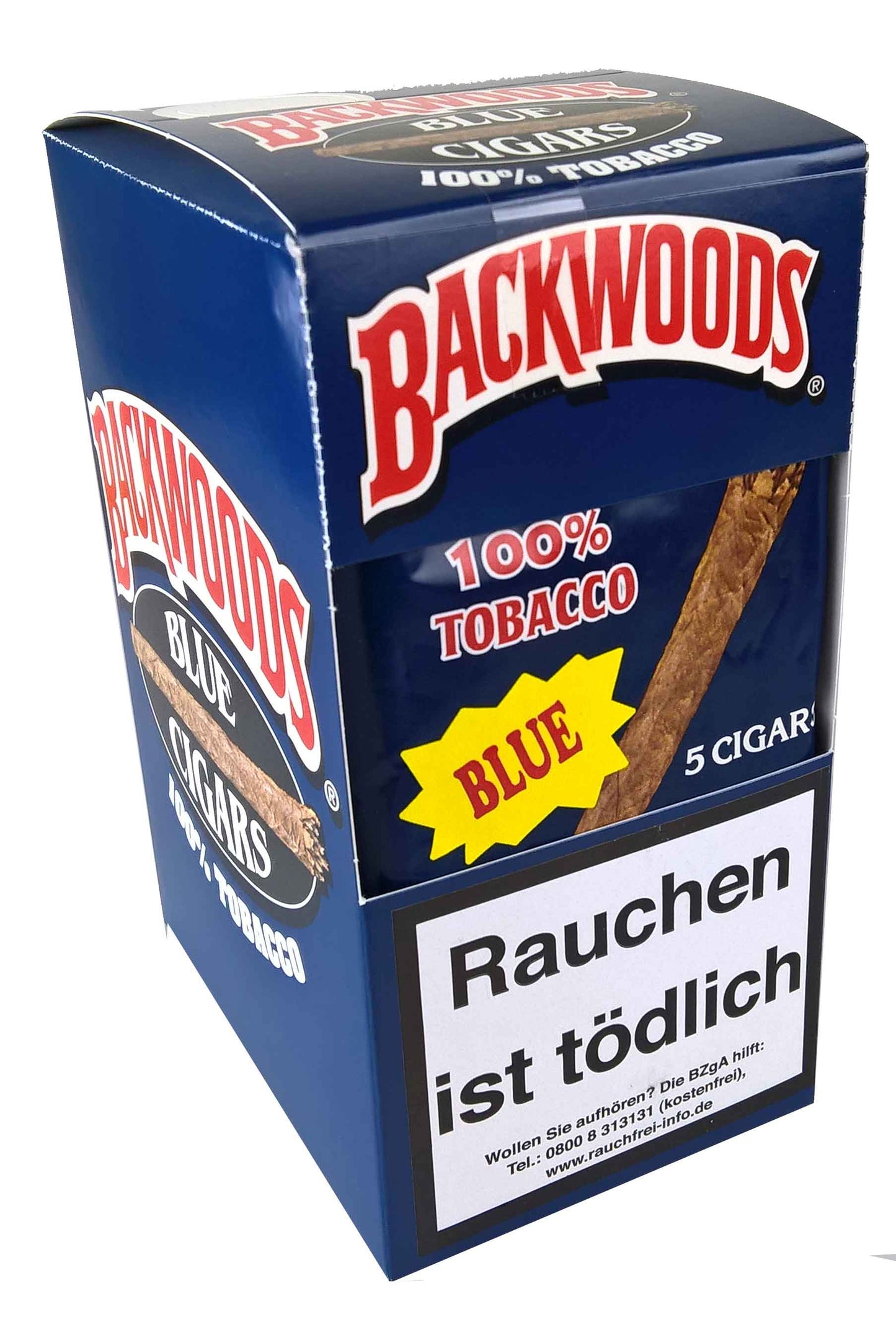 Backwoods Blue Cigars, 5er Pouch