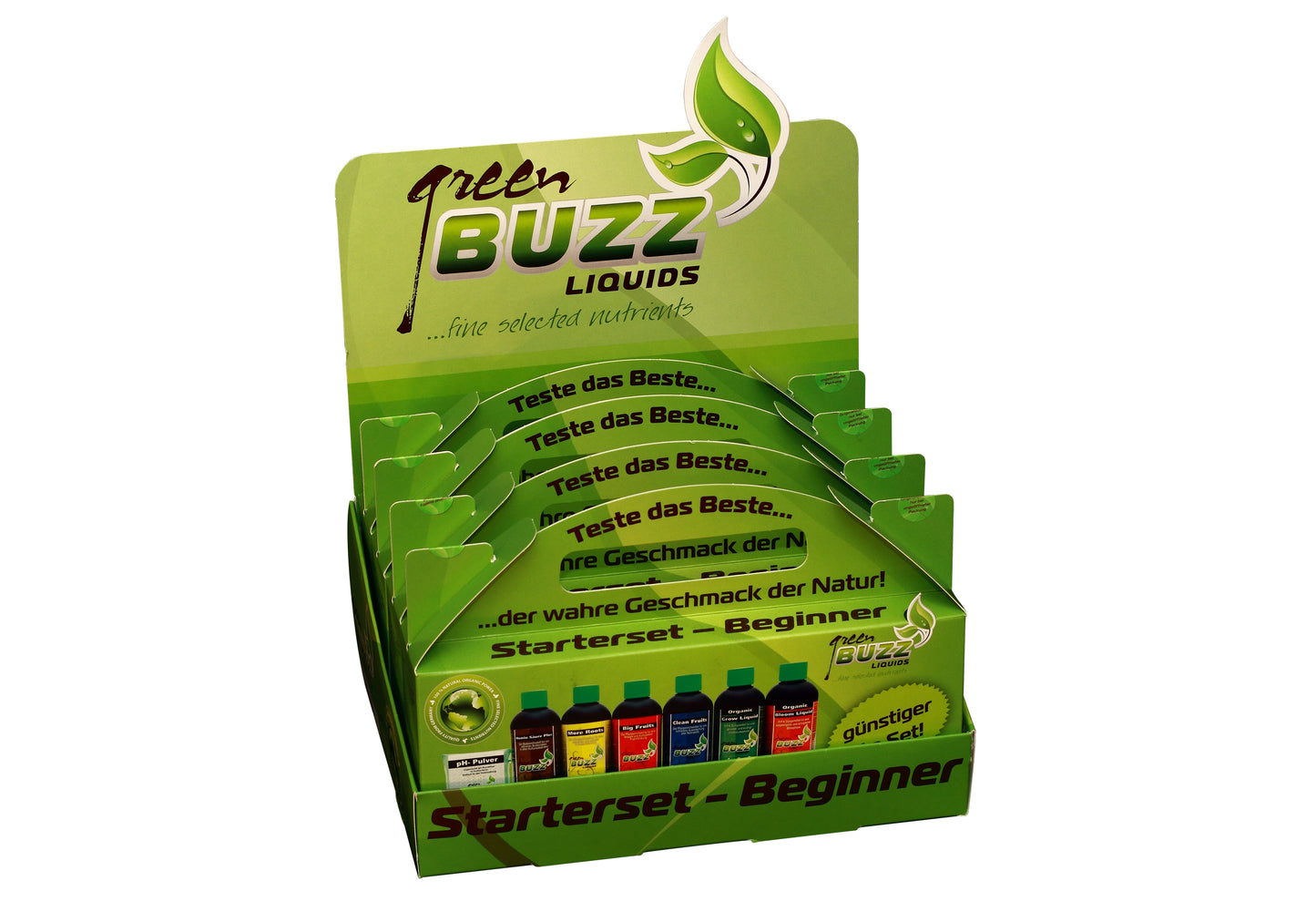 Green Buzz Liquids Starterset-Beginner