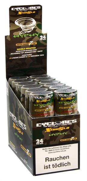 Cyclones XtraSlo - Hyphy Cone Blunts, TPD2