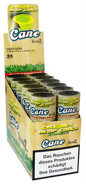 Cyclones XtraSlo - Cane -Cone Blunts, HEMP, TPD2