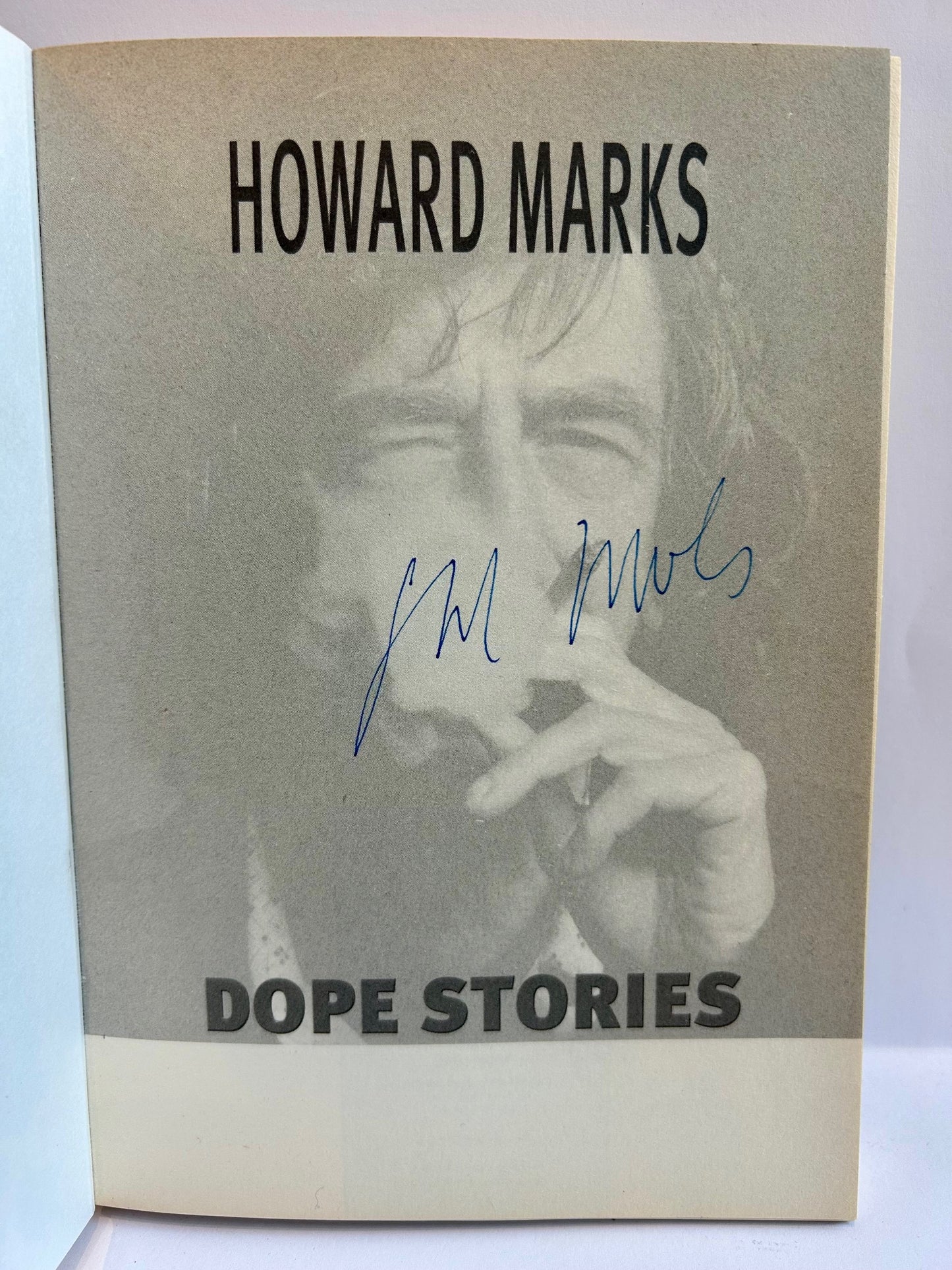 Howard Marks - Dope Stories Handsigniert