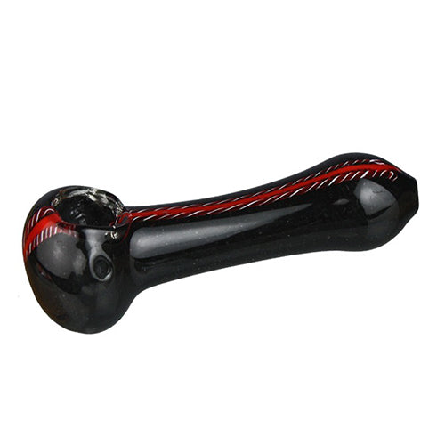 GLAS Colour Pipe Black 12cm lang