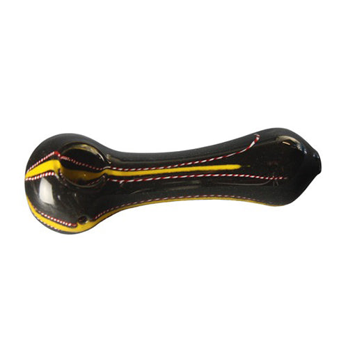 GLAS Colour Pipe Black 12cm lang