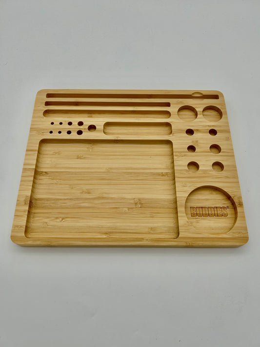 BUDDIES Bamboo - Rolling Tray groß