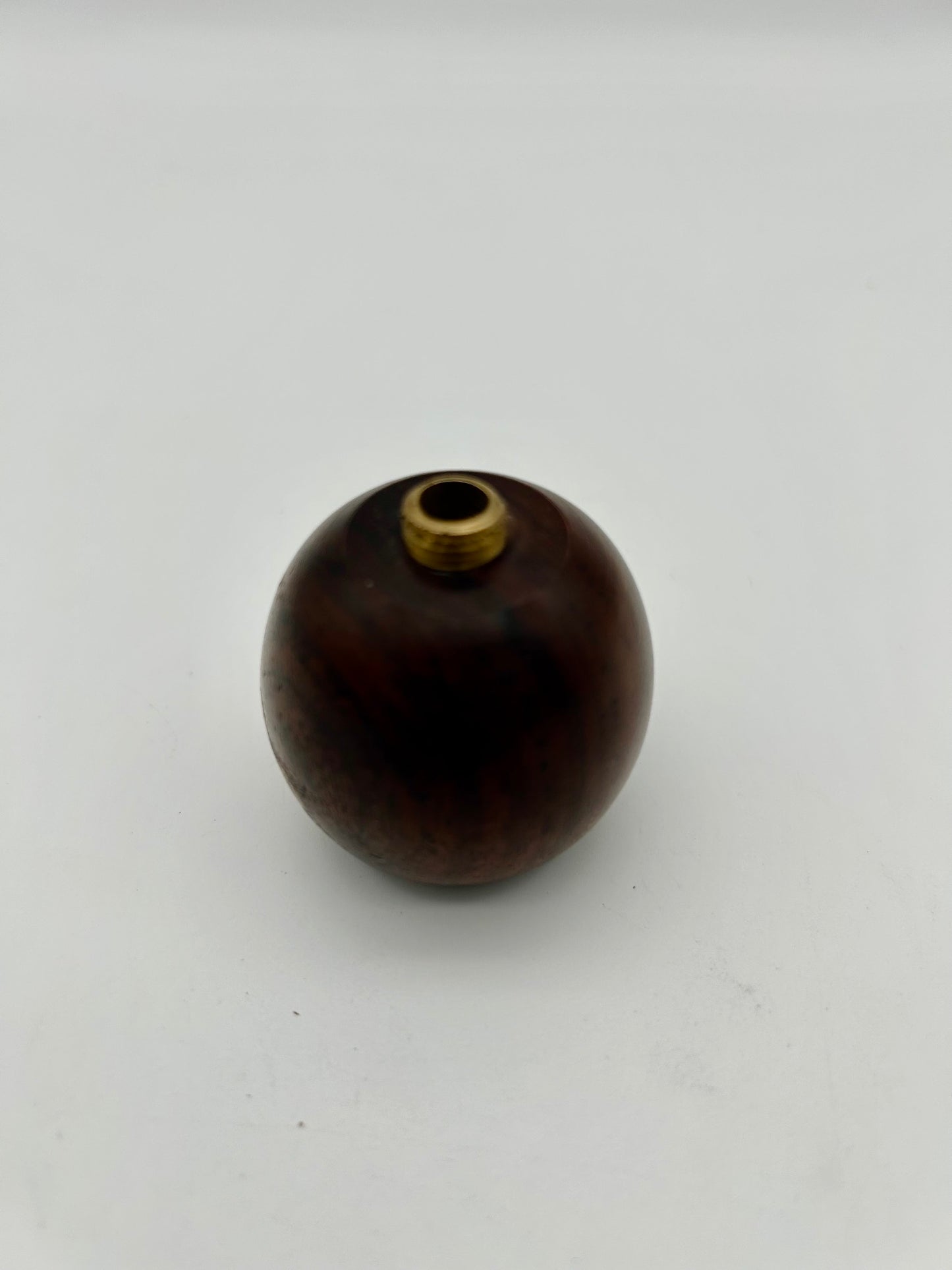 Rosenholz Kopf rund glatt, H: 41mm, Ø 41mm