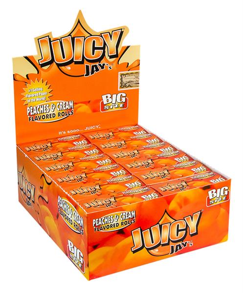 Juicy Jays Peaches & Cream aromat. Rolls