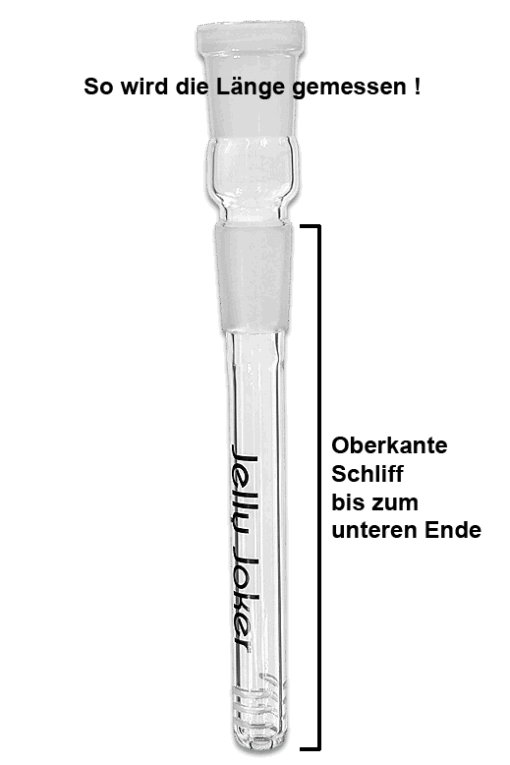 JJ Schlitzdiffusorkupplungen 14cm, NS 18,8/18,8mm