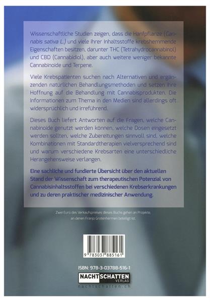 Franjo Grotenhermen "Cannabis gegen Krebs", Broschur