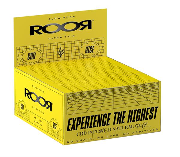 OCB - ROOR Hanf Reis Papers KSS CBD Natural Gum