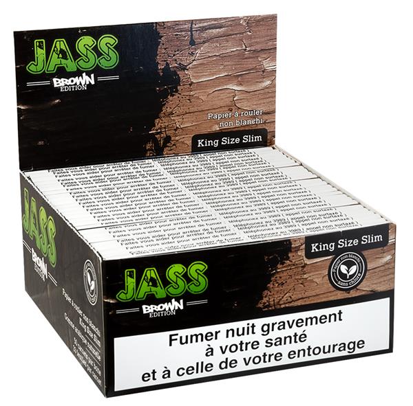 JASS BROWN King Size Slim Papier