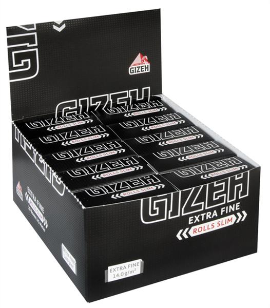 'Gizeh Black' Rolls Zigarettenpapier Slim 5m