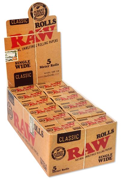 RAW Classic SW Rolls 5m (Single Wide)