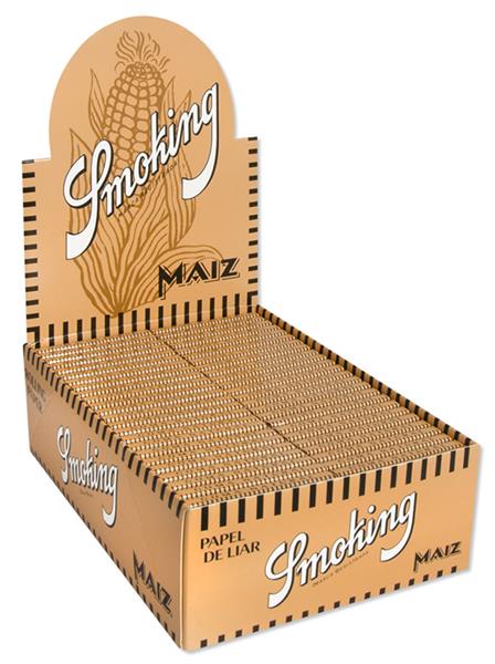 Smoking Maiz (1 1/4) -quadratisch- Papier