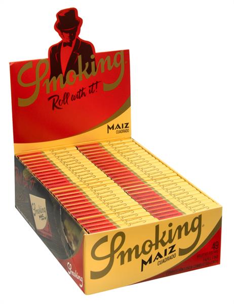 Smoking Maiz (1 1/4) -quadratisch- Papier
