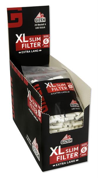 Gizeh Black XL Slim Filter