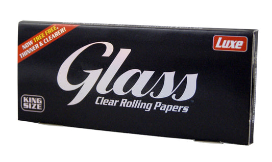 GLASS Clear King Size transparentes Papier