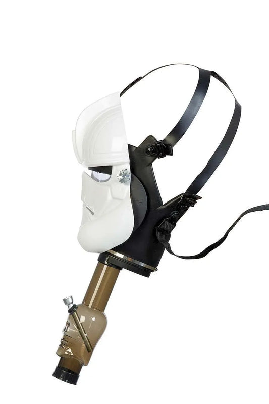 Bongmaske SW ETC Gasmaske mit Skullbong ca.20cm