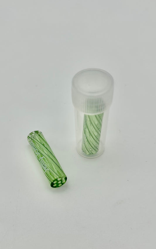JJ Glastip Ø 8mm 7 Loch-System Gruen