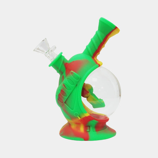 Silikon Glass Bong, Raumschiff Rasta, NS14,5