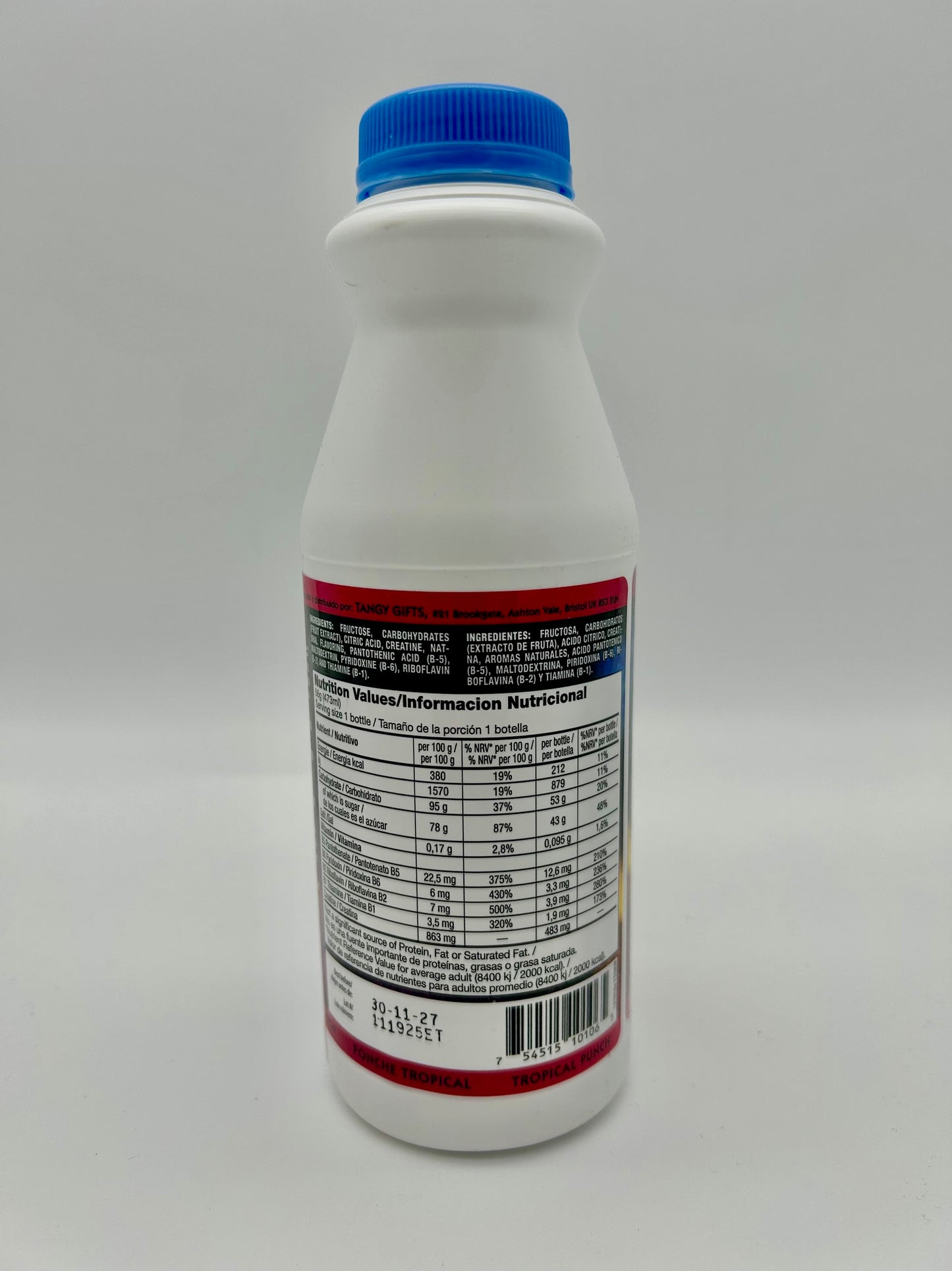 Zydot Getränkepulver, 56g Flasche, Tropic