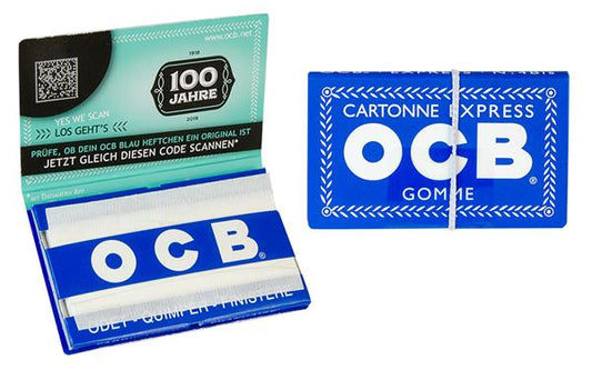 OCB Blau kurz, Gummizug (Doppel)