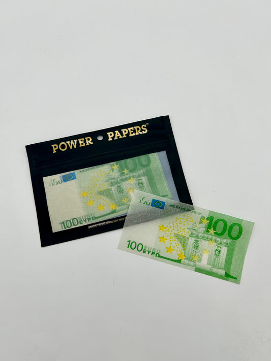 Power Papers 100 EURO Super King Size + Tips