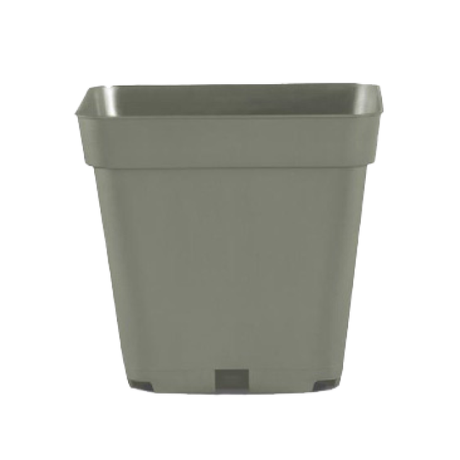 TEKU Topf, viereckig, stabil, 0,69 L, 10 x 10 x 11 cm