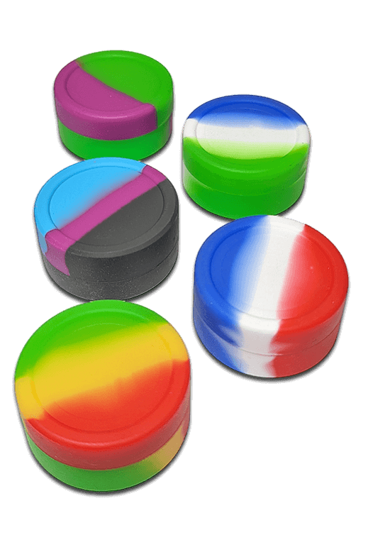 Silikonöldose 44x22mm 11ml rund, farblich sortiert