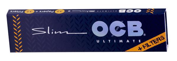 'OCB Ultimate' Papers KS Slim Ultra Thin + Tips