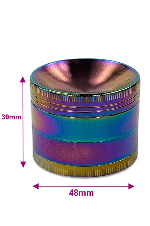 Rainbow 4-teiliger Metall Curved Grinder Ø50mm