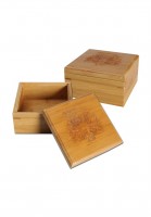 BL Skull Aufbewahrungsbox aus Bambus