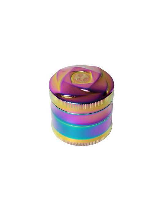 Alien Twist 4 Part Rainbow Grinder - 40mm