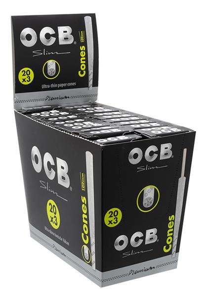 OCB Premium Slim Cones 12x3