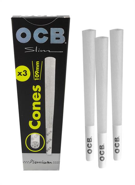OCB Premium Slim Cones 12x3