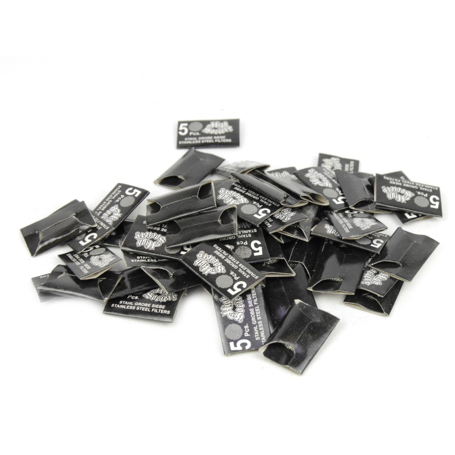High Society Grobe Stahl Siebe Ø 20mm 5er Pack
