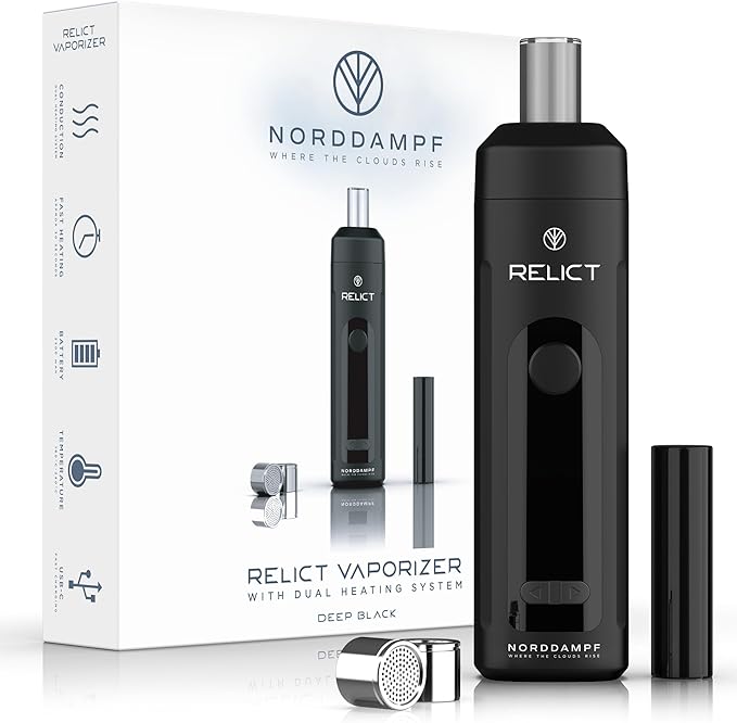 NORDDAMPF Relict Vaporizer DEEP BLACK