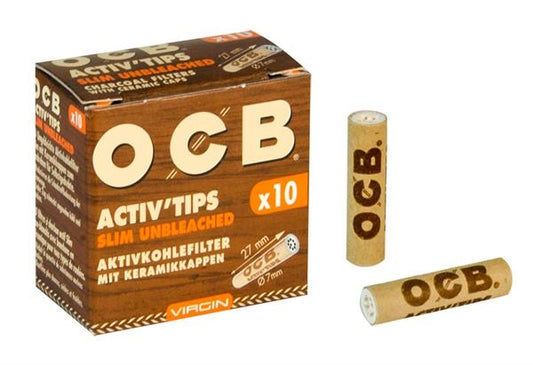 OCB Activ Tips Slim Virgin Unb. Akf. ø7mm 10er