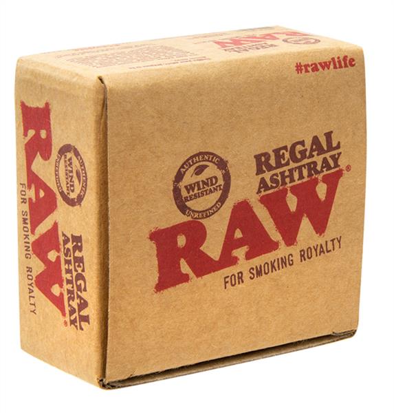 RAW edler Metallaschenbecher,schwarz,Maße: 8x8x4cm