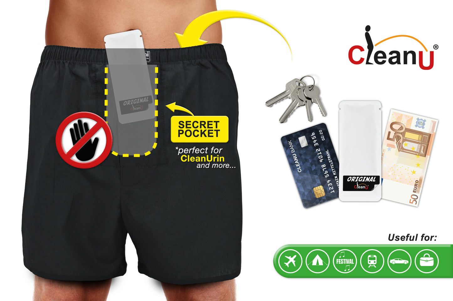 Anti Paranoia Pack, Shorts Gr. L + 25ml