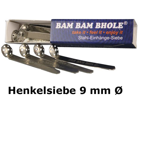 B.B.Bhole 9mm - Stahleinhängesiebe 4er Pack