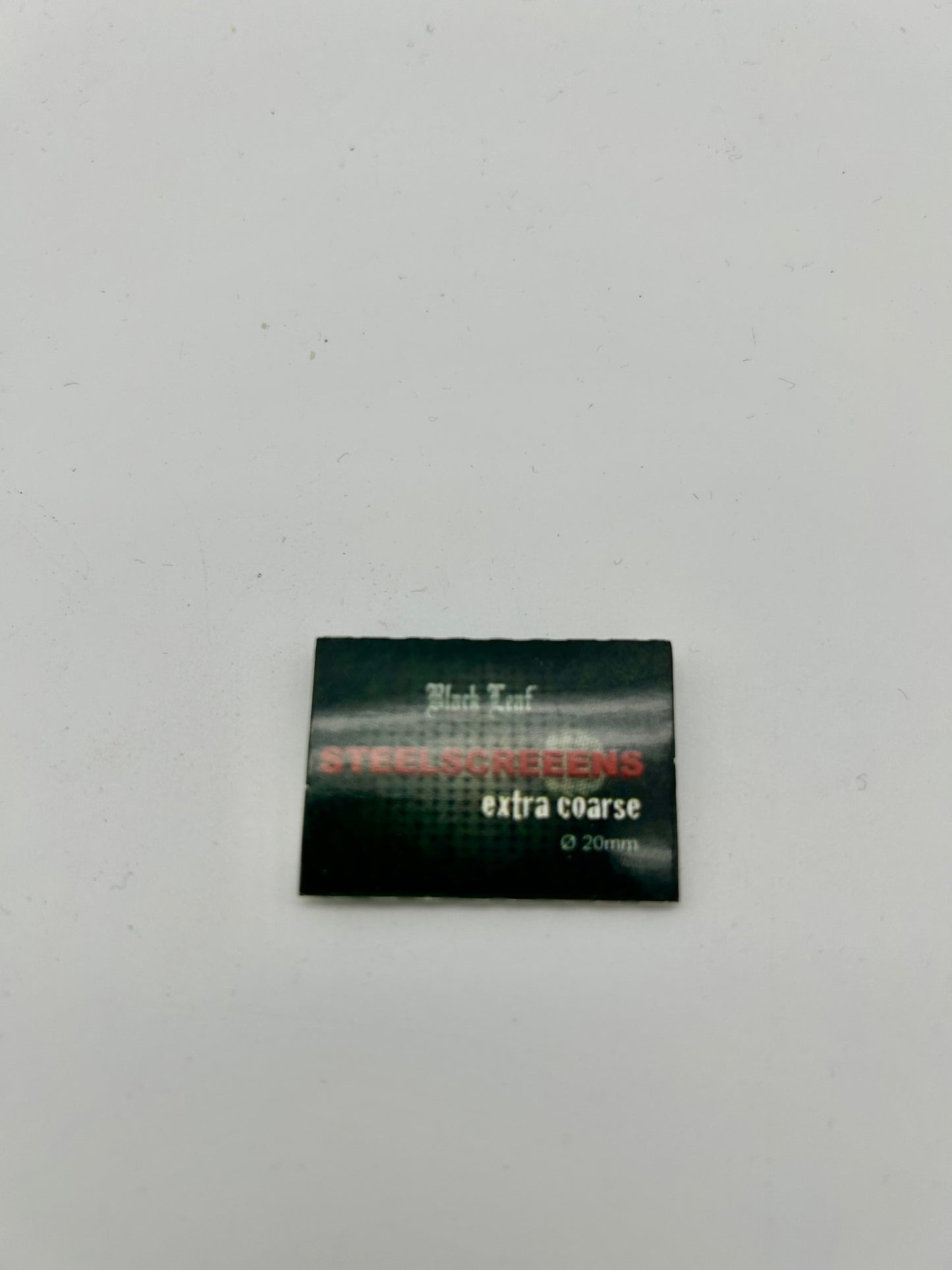 Black Leaf' 20mm Edelstahlsiebe grob 5er Pack