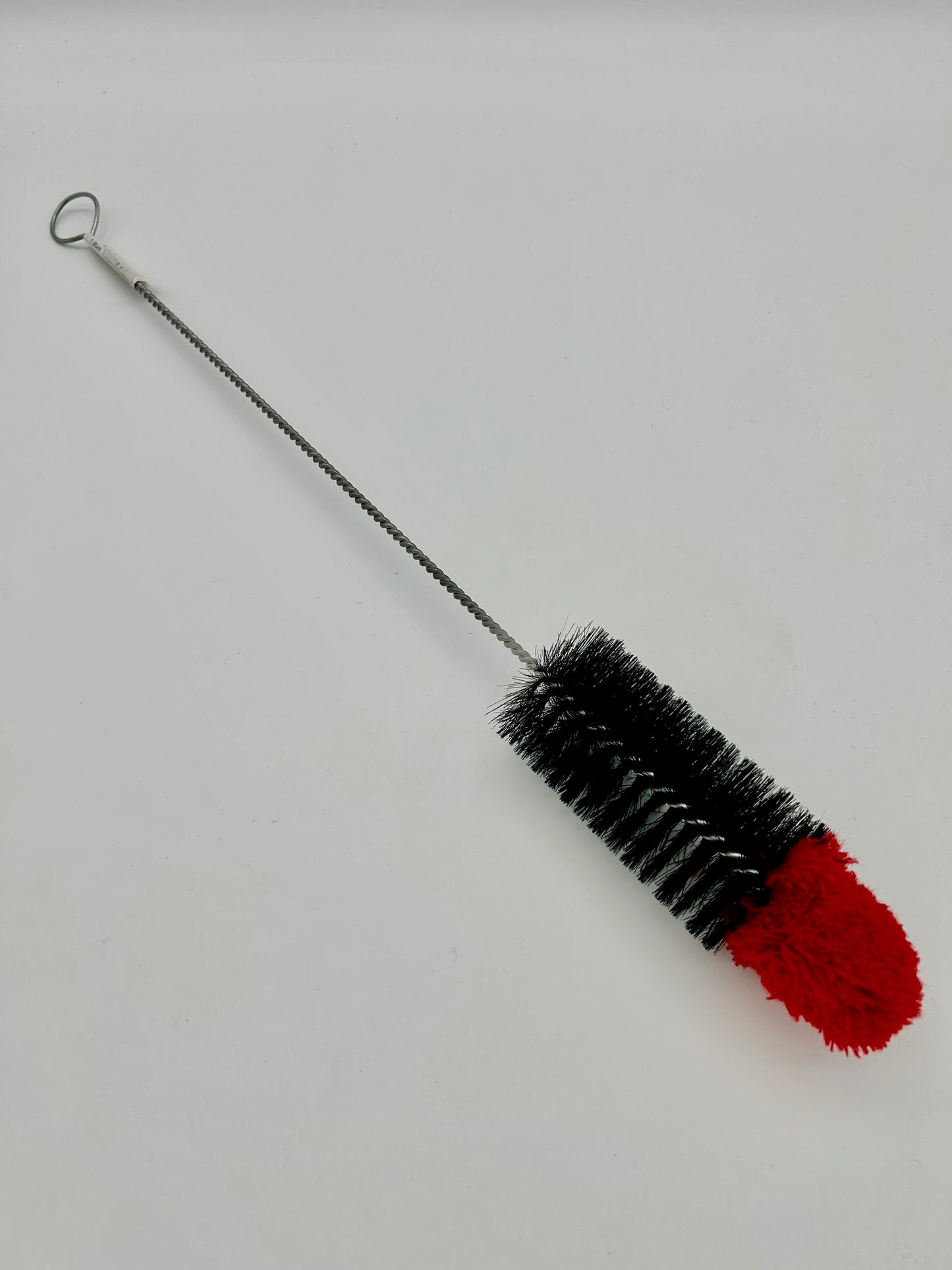 Bong Bürste 50 cm Schwarz/Rot