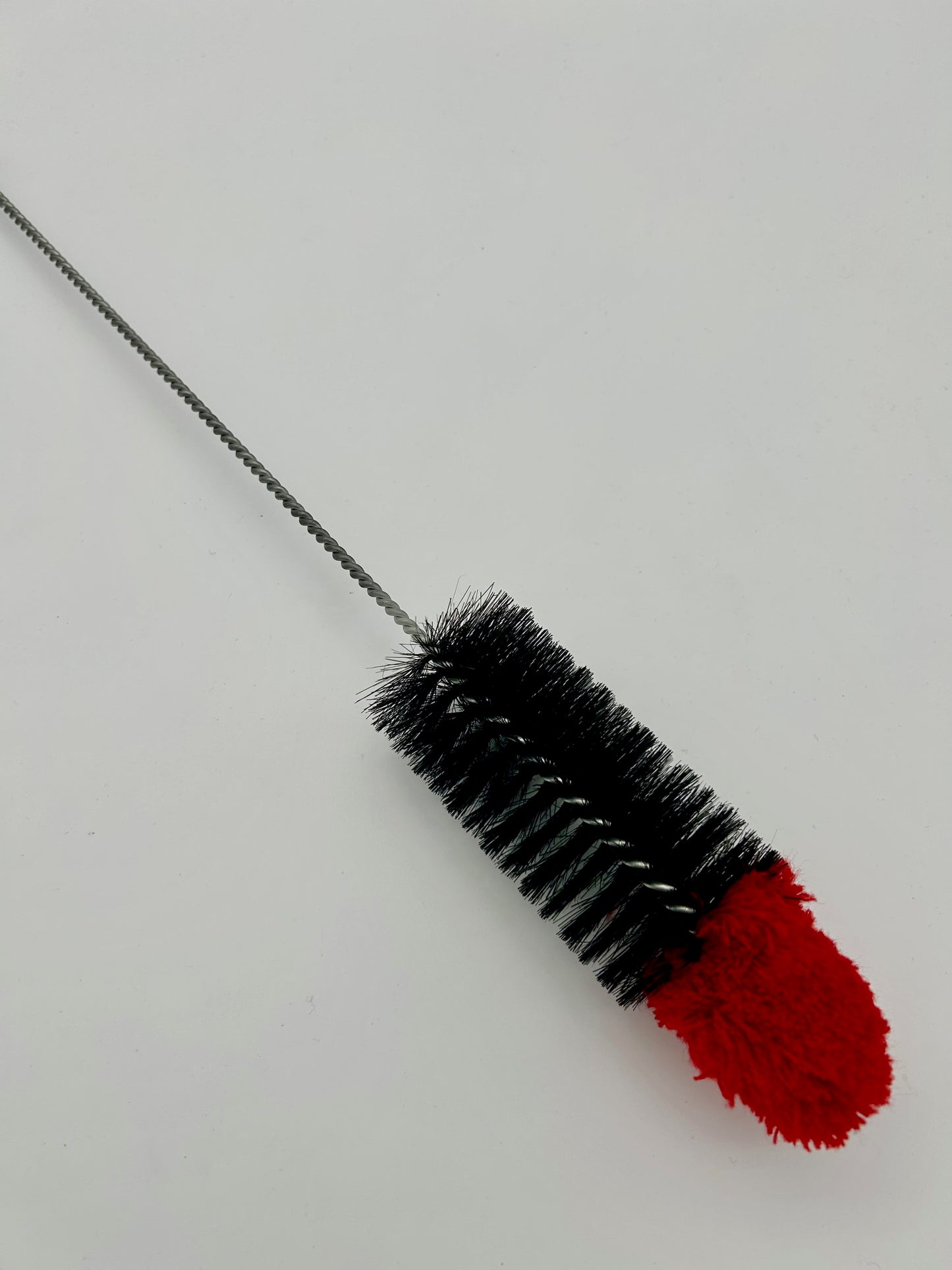 Bong Bürste 50 cm Schwarz/Rot