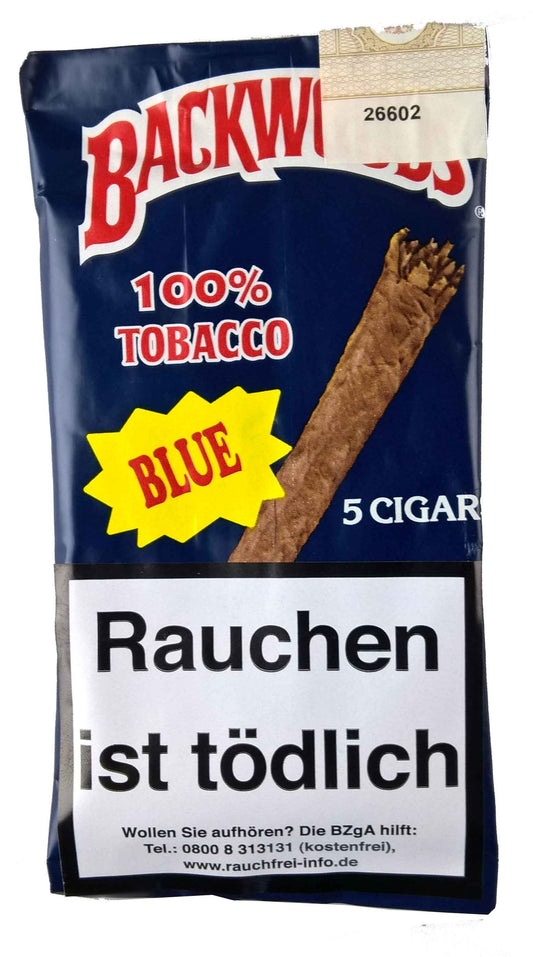 Backwoods Blue Cigars, 5er Pouch